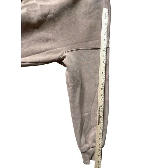 NWOT Comft Cloud Full Zip Hoodie Unisex size L Latte Tan Oversized - Picture 9 of 12